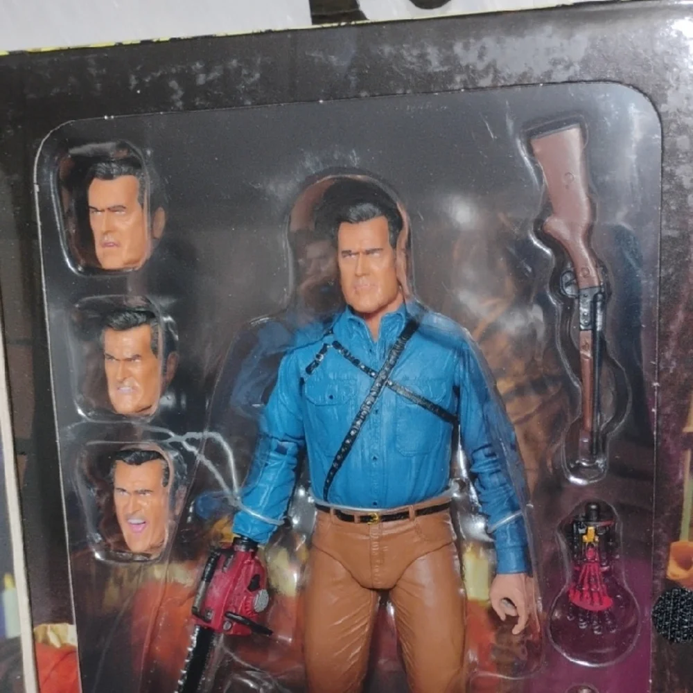 (BX30) New Ash vs Evil Dead Action Figure Collectible Playset